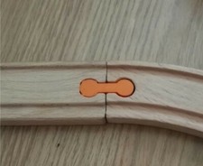 10 x Pista legno TRENO trenino