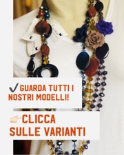 2 X COLLANE BIJOUX DONNA
