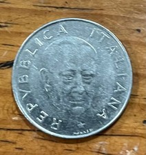 1974 Italy 100 Lire 1874-1974