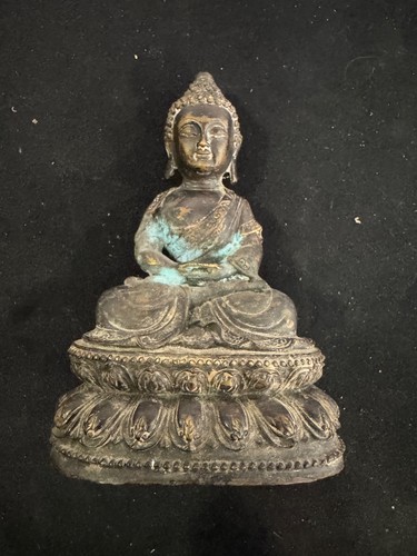 Buddha antico metallo cm - antico,