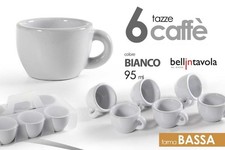 Set 6 Tazzine Tazze da Caffe'