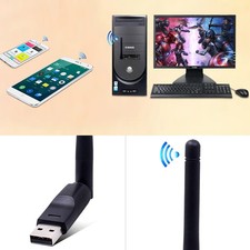 COMPATIBILE CON DECODER DREAMBOX SUNRAY AMIKO EDISION MAG WIFI MINI ANTENNA ir