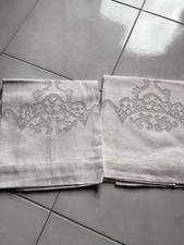 Coppia antichi asciugamani di