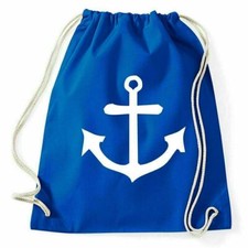 Anker Anchor Nautica Capitano Sacchetto Sportivo Zaino Simbolo Segno