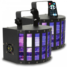 2 x QTX Derby 9 DJ Disco DMX