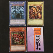 LOTTO DIVINITA EGIZIE PROMO in inglese rara ULTRA yu-gi-oh! DA COLLEZIONE