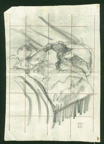 Telemaco signorini matita - matita, su