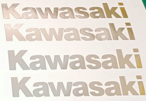 Adesivi kawasaki 10cm - kawasaki, cromati