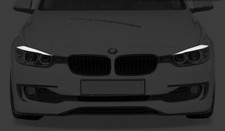 2 Palpebrine Fari Ciglia Fanali BMW Serie 3 F30 F31 2011-2014 - DA VERNICIARE -