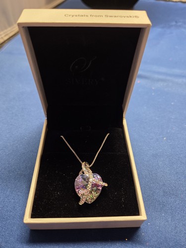Collana donna cristalli di - collana,