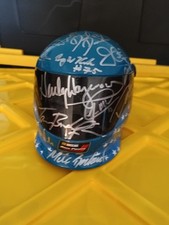 Elmetto Nascar replica con firme piloti