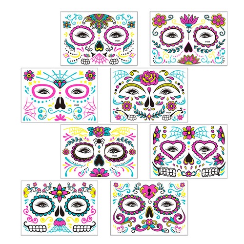 Sheets brillantini faccia - 8,