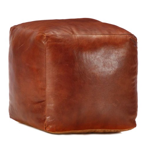 Pouf tanno 40x40x40 - in, vera