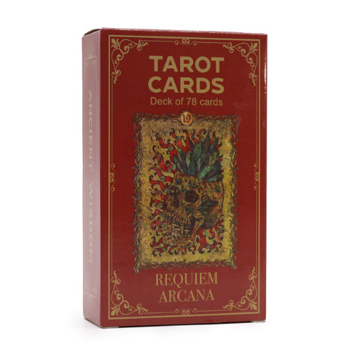 Mazzo tarocchi requiem con - di,