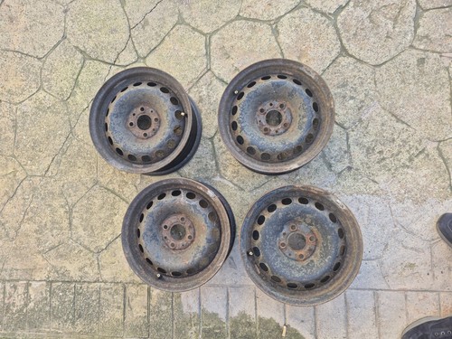 Set cerchi ferro r14 fiat - 4, in