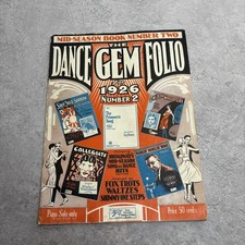 La Danza Gemma Folio per 1926