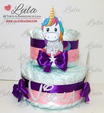 Torta Pannolini Cartoons