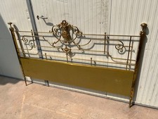LETTO TESTATA IN OTTONE DEGLI ANNI 50