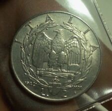 REGNO D'ITALIA 2 LIRE 1942 IMPERO MOLTO RARA FIOR DI CONIO UNC DI ALTA QUALITA'