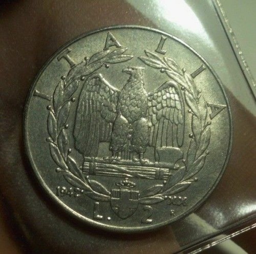 Regno italia lire 1942 - d'italia,
