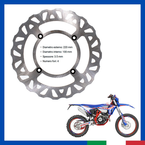 Disco freno posteriore moto