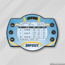 Adesivo gel stile TOP-KART PER UNIPRO UniGo - KARTING
