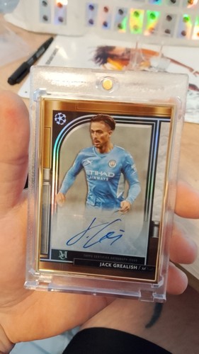Jack grealish auto gold frame - jack,