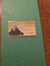 SANTINO: RELIQUIA  SAN LUDOVICO DA CASORIA. OTTIMO STATO.  ITALIA.