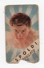 ALDO SPOLDI - Pugile - Figurina ANTEGUERRA - Pugilato - BOXE Sticker -  Anni '30