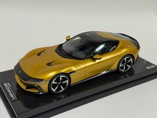1/18 MR Collezione Ferrari 12 Cilindri Montecarlo Giallo Base Carbonio FE043e