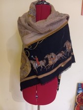 Gucci Sciarpa Cavallo Vintage