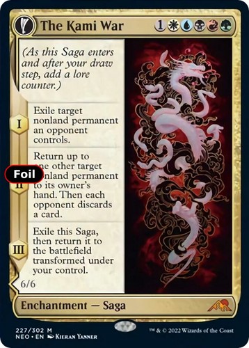 Foil the kami war 227 - 227,