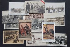 cartoline militari ww1 lotto di 13 pezzi guarda