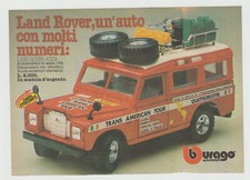 BBURAGO LAND ROVER AZIZA PUBBLICITÀ ADVERTISING CM 18,5 X 13