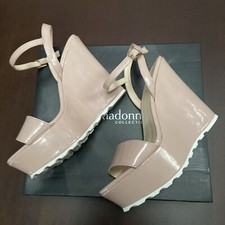 SANDALI PRIMADONNA ROSA ANTICO (NUDE) CON PLATEAU E ZEPPA MIS 38