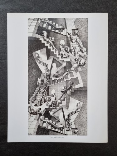 Escher casa delle scale - m.c.,