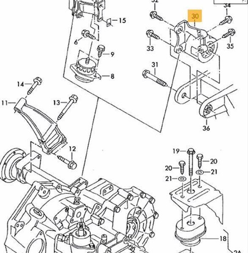 Cuscinetto motore - , t4