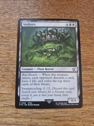 Malboro 0106 carta magic mtg - 0106,