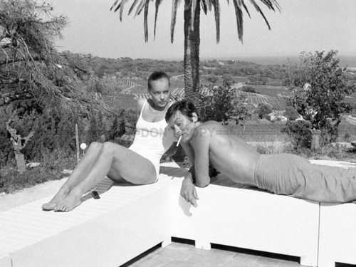Photo alain delon romy - alain, et