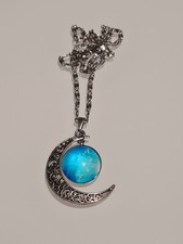 Bracciale collana braccialetto  donna braccialetto tipo pandora luna natale 