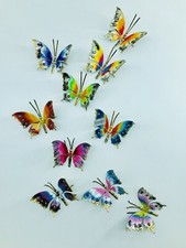 Set di 10 farfalle piccole in