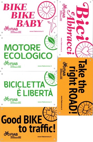 Targhette per bici fiab - 6,
