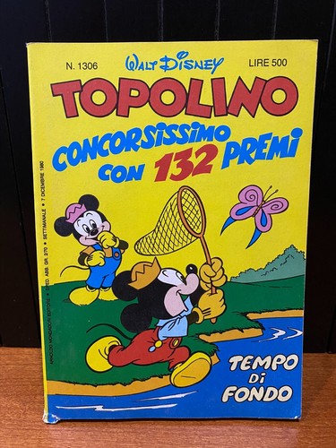 Topolino 1306 edizione - topolino,