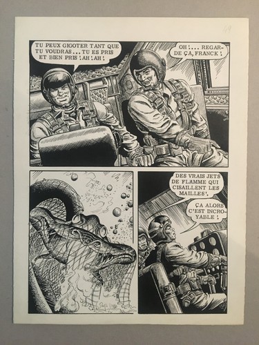 Kalar planche originale - kalar,