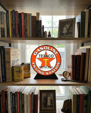 Enseigne texaco motor oils - texaco,