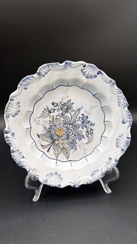 Piatto ceramica dipinto mano - piatto,