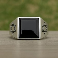 Anello uomo argento sterling - anello,