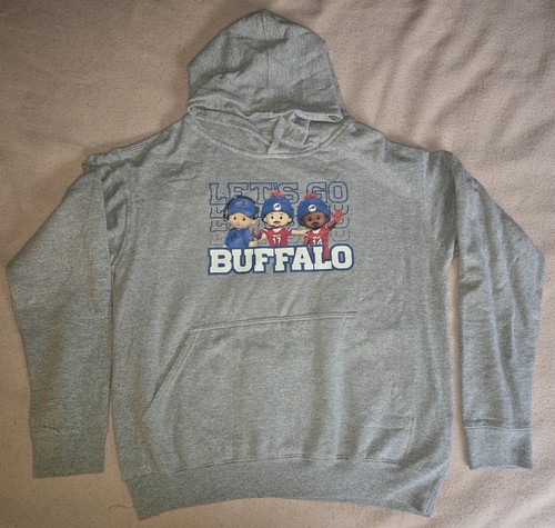 Felpa con cappuccio buffalo - con,