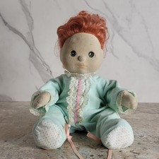 BAMBOLA VINTAGE MATTEL MY CHILD CON CAPELLI RICCI ROSSI E OCCHI VERDI CIRCA 1985