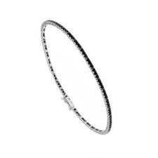 Bracciale Tennis in Oro Bianco